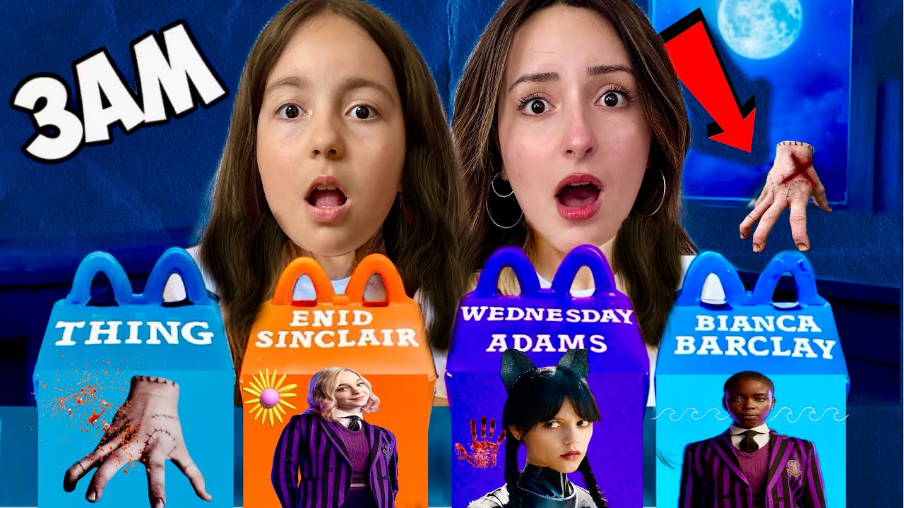 GECE 3’te WEDNESDAY HAPPY MEALS SİPARİŞ VERME‼️ZEYNEP HİRANUR 