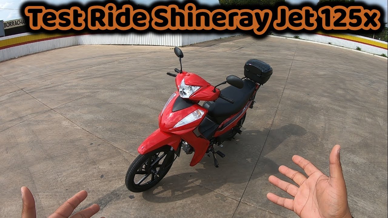 test ride #ShinerayJet125x