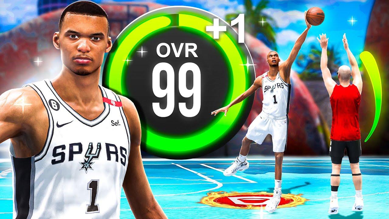 Victor Wembanyama, But Every BLOCK is +1 Upgrade