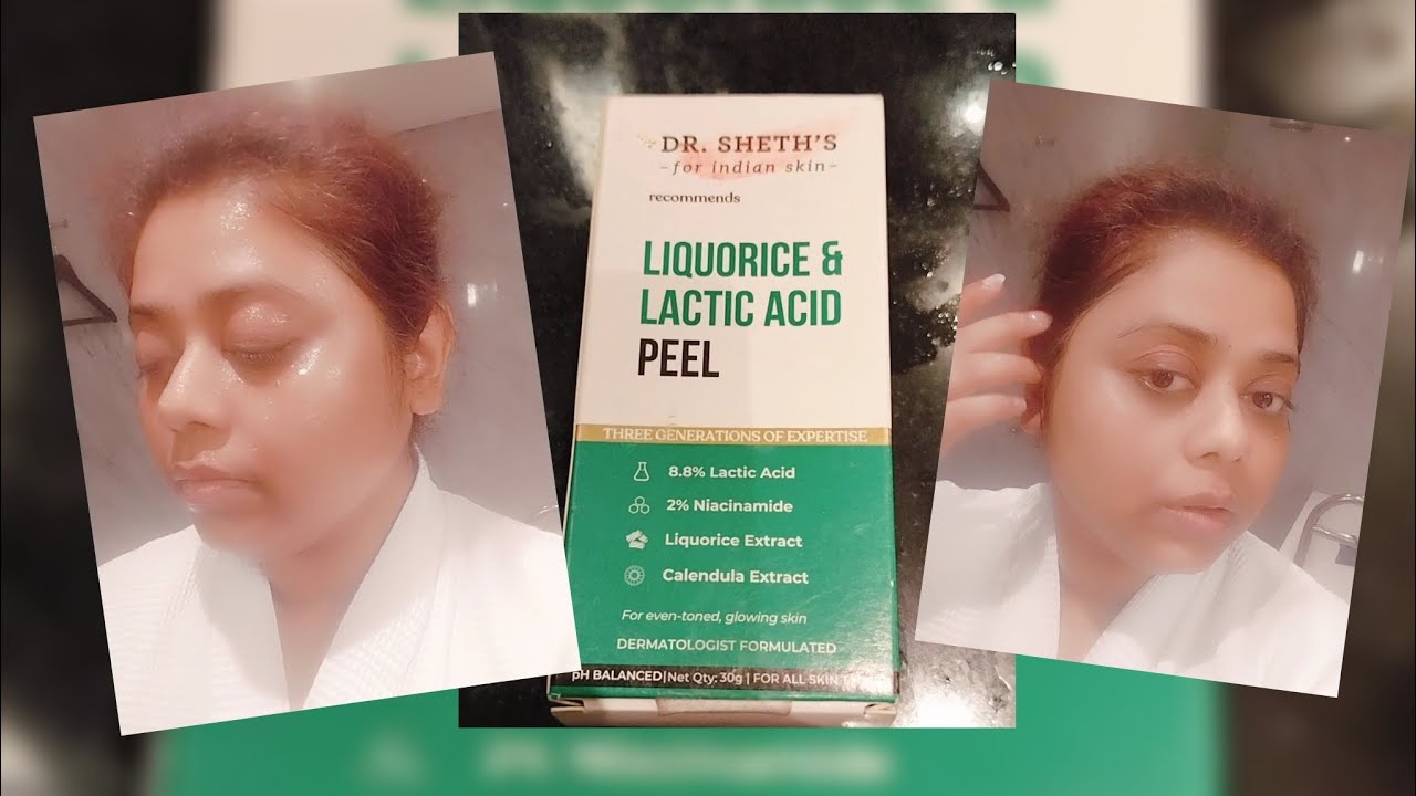 Liquorice & Lactic Acid Peel face Mask