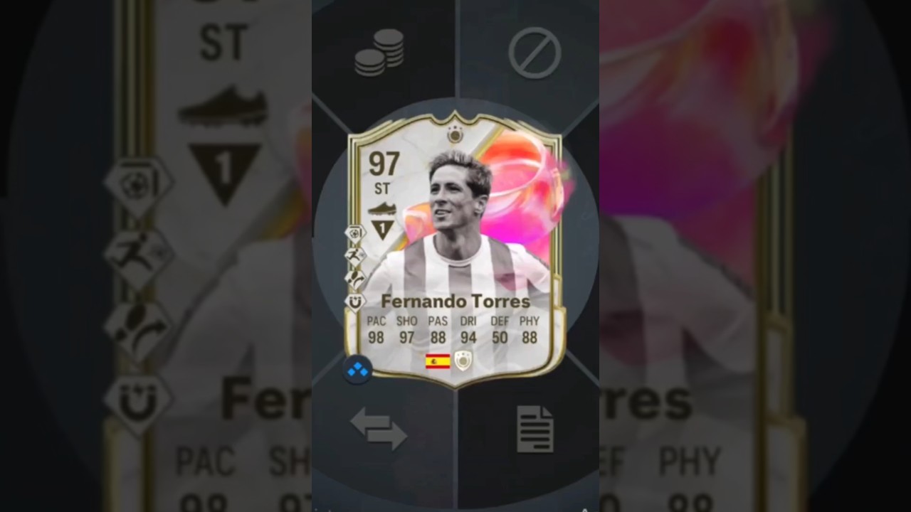 97 FUTTIES Icon Fernando Torres Player Review on EA FC 25! #fc25 #eafc25