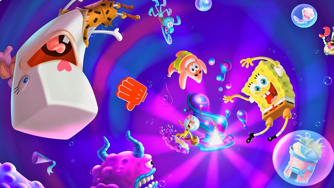 BOB ESPONJA THE COSMIC SHAKE JOGO COMPLETO DUBLADO PORTUGUÊS