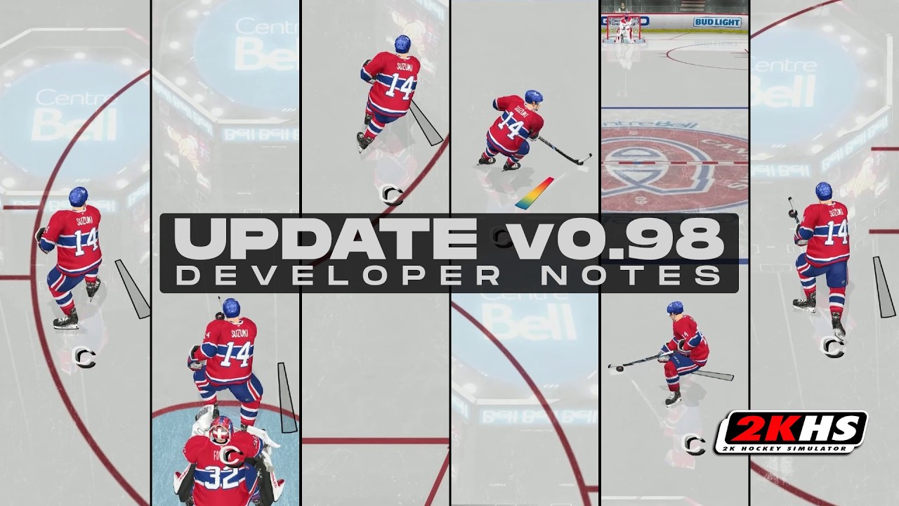 2KHS 2026 | Катание на коньках, основанное на физике (заметки разработчиков) #2khs #nhl #icehockey