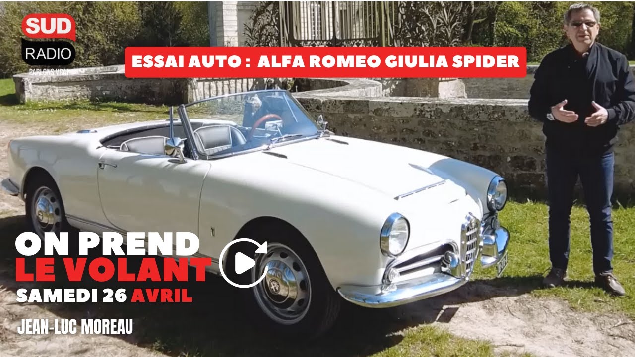 Essai Alfa Romeo Giulia Spider 