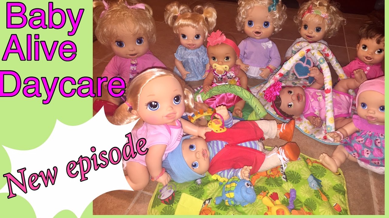 BABY ALIVE DAYCARE A DAY IN THE LIFE OF BABY ALIVE