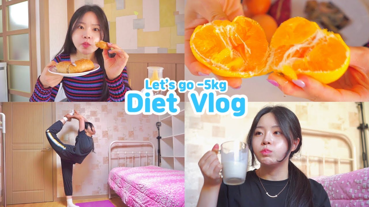 Diet｜диета для похудения на -5 кг #3🍊｜Мой самый низкий вес в этом месяце, золотой мандарин