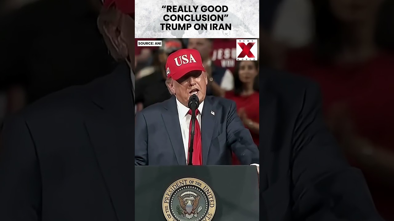 &ldquo;It&rsquo;s Going To Be A Really Good Conclusion&rdquo;: Trump On US Iran Conflict | NewsX World