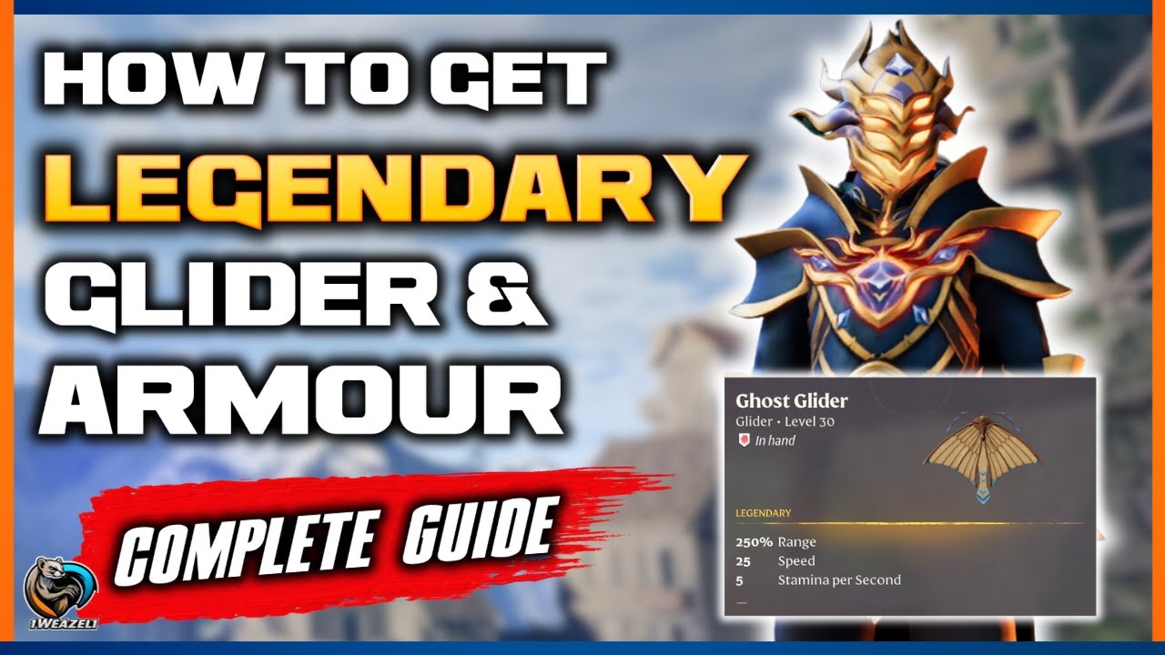 Get the Legendary Lvl 30 Glider and AMAZING Armour Early in Enshrouded 2024