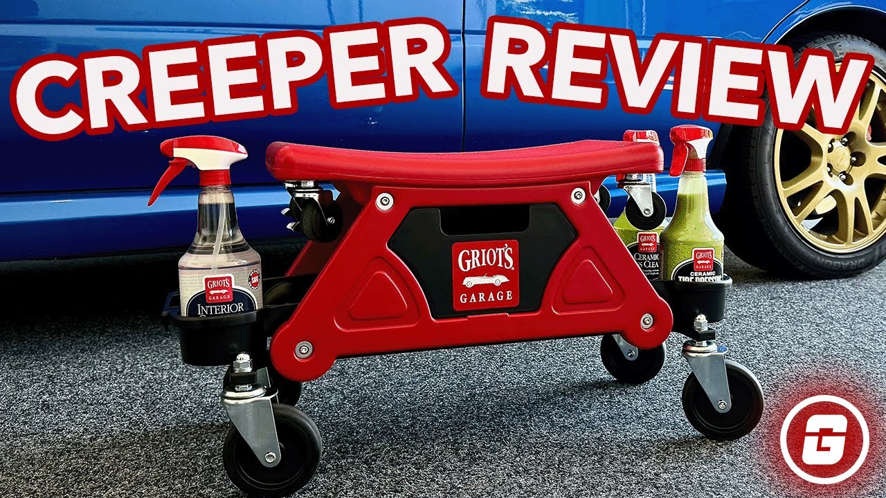 Griot's Garage Compact Sit-On Creeper II