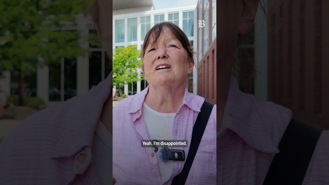 Lindsay Clancy mistrial: People react outside Plymouth courthouse