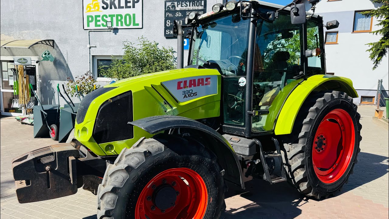 Claas Axos 330, 2014 rok, 4400 cm3 PERKINS 4 cylindry, pneumatyka, 92KM, na sprzedaż/for sale