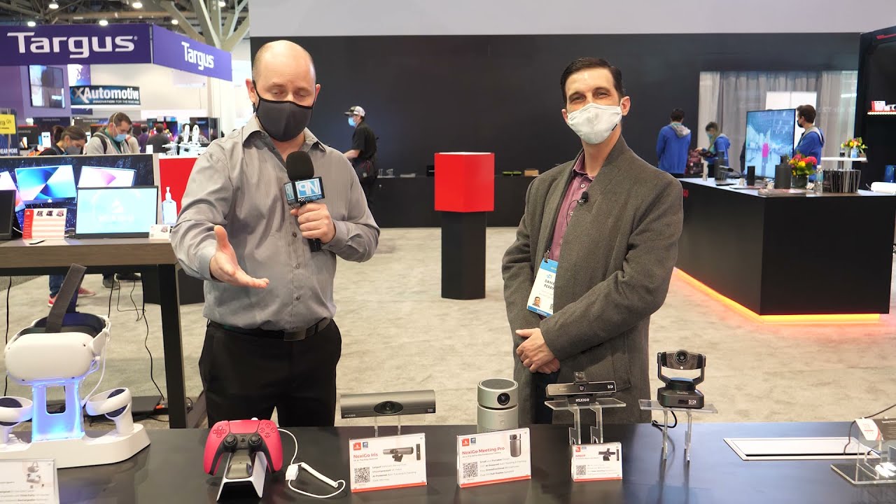 NexiGo 4K Webcam Lineup - True 4K, PTZ, AI, and More - Interview - CES 2022 - Poc Network