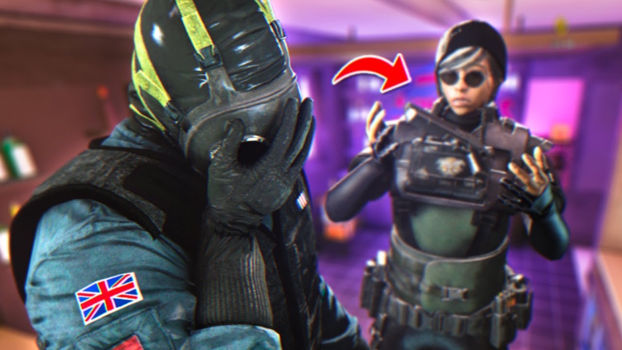 When all of your friends are NOOBS in Rainbow Six Siege