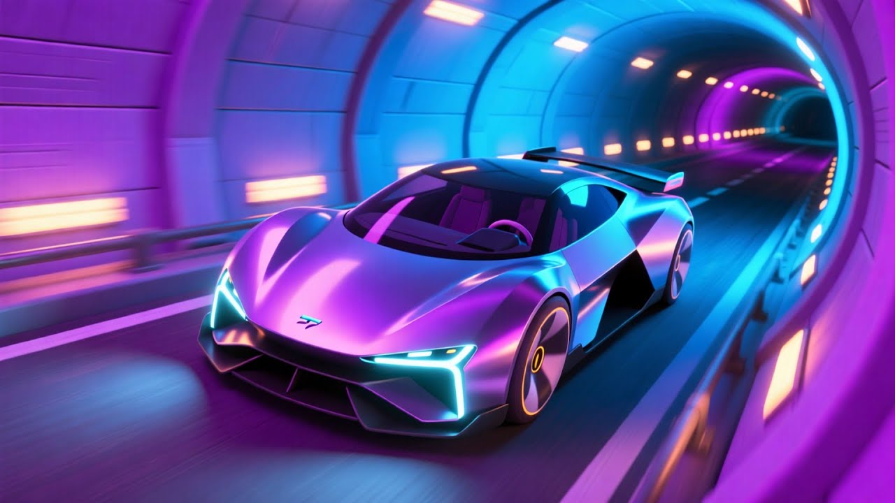 Speedy Car, Fun Ride 🚗💨 | Fast Vehicle Song for Kids | Learn Cars and Transportation