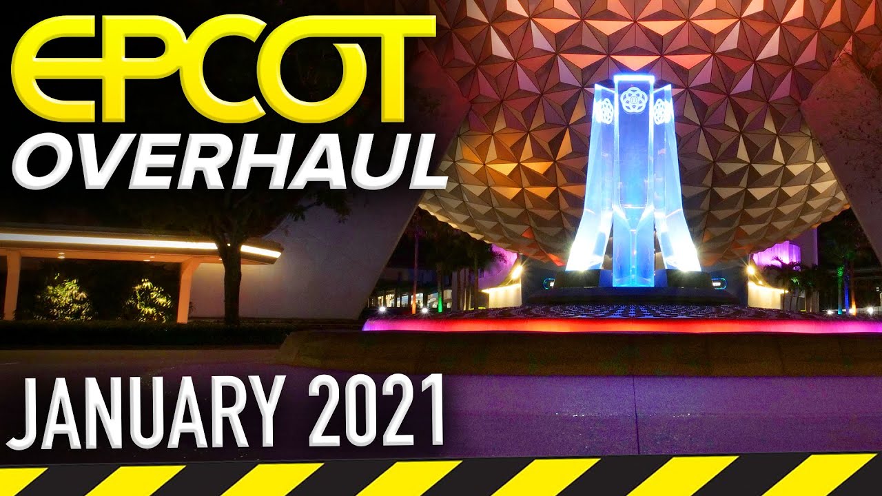 EPCOT OVERHAUL Construction Tour January 2021! 🚧 - Disney News