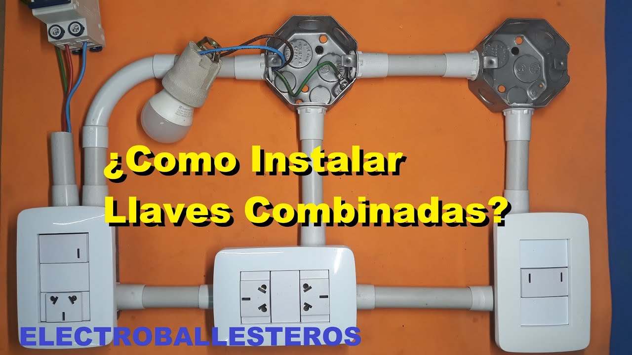 Como Conectar Llaves Combinadas?