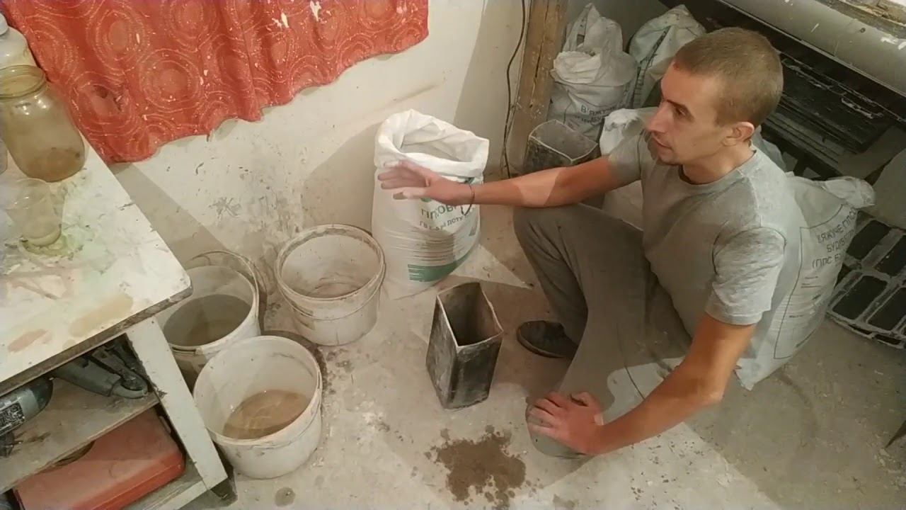 Заливка гипсовой плитки в подробностях. Производство декоративного камня.