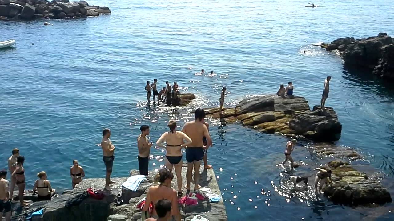 Tuffo altissimo a Riomaggiore