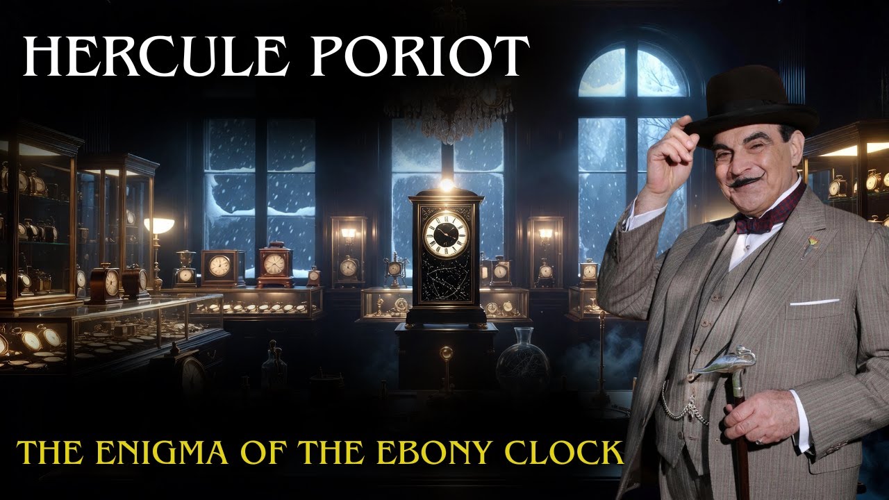 The Enigma of the Ebony Clock | Full Hercule Poirot Mystery Story