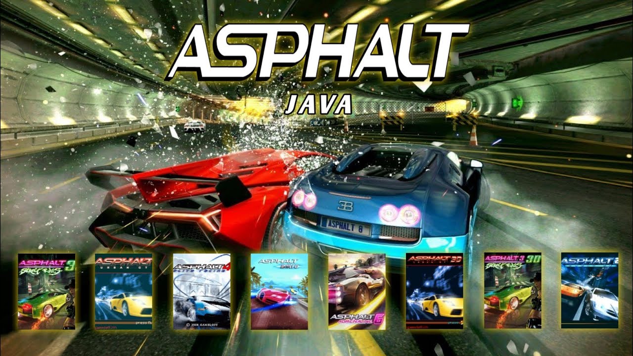 Asphalt series for Java Games | J2ME Loader