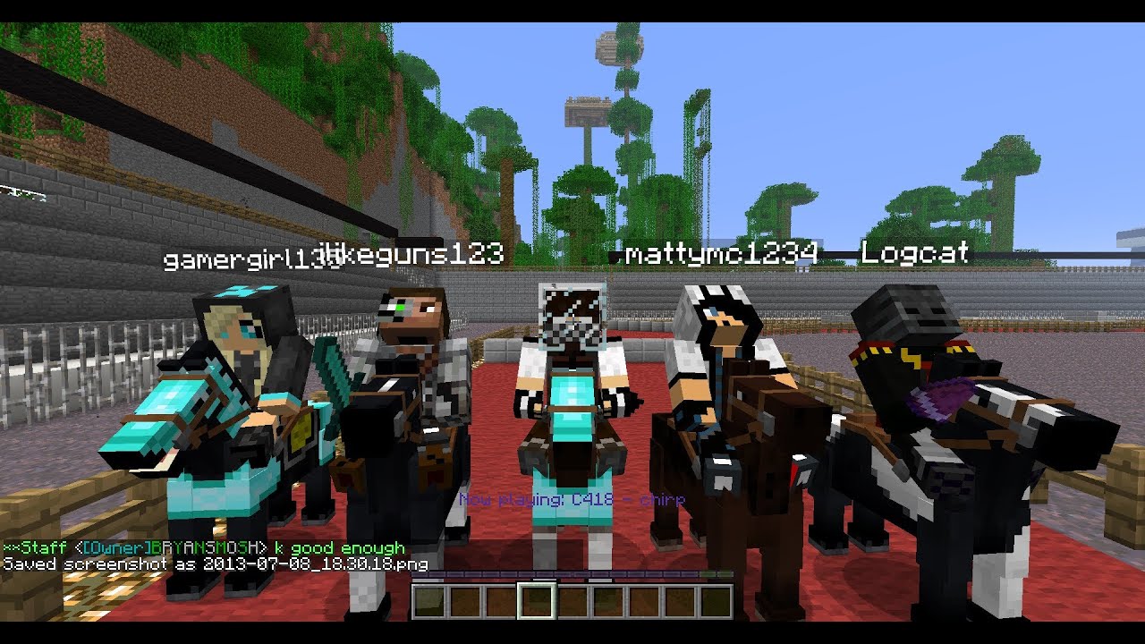 New Horse Racing In MineCraft! [BeastCraft 1.6.2]