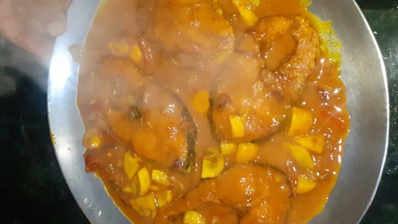 Mushroom diye macher jhal | Easy recipe 