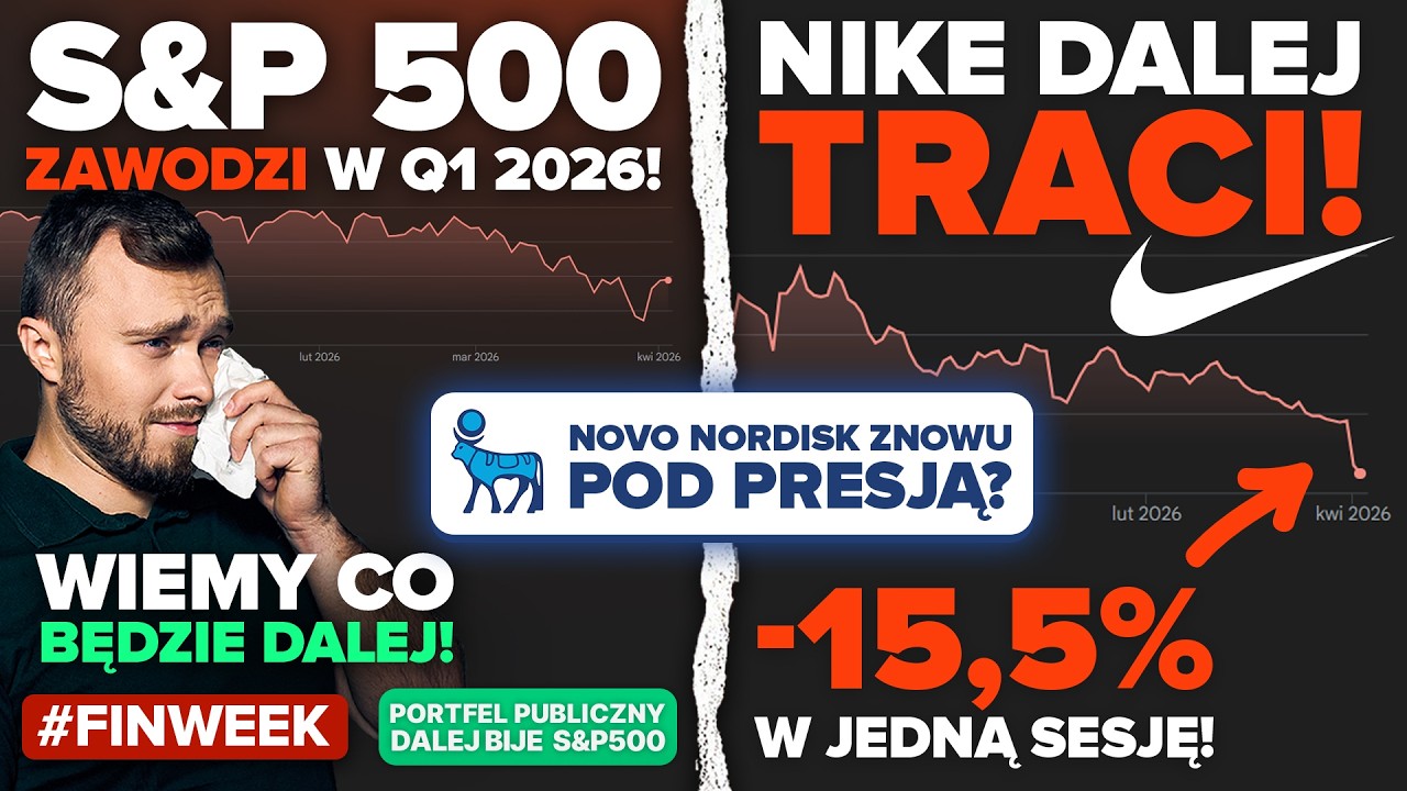Giełda spada, ale nadchodzi punkt zwrotny! Novo Nordisk i Nike z nowymi problemami?