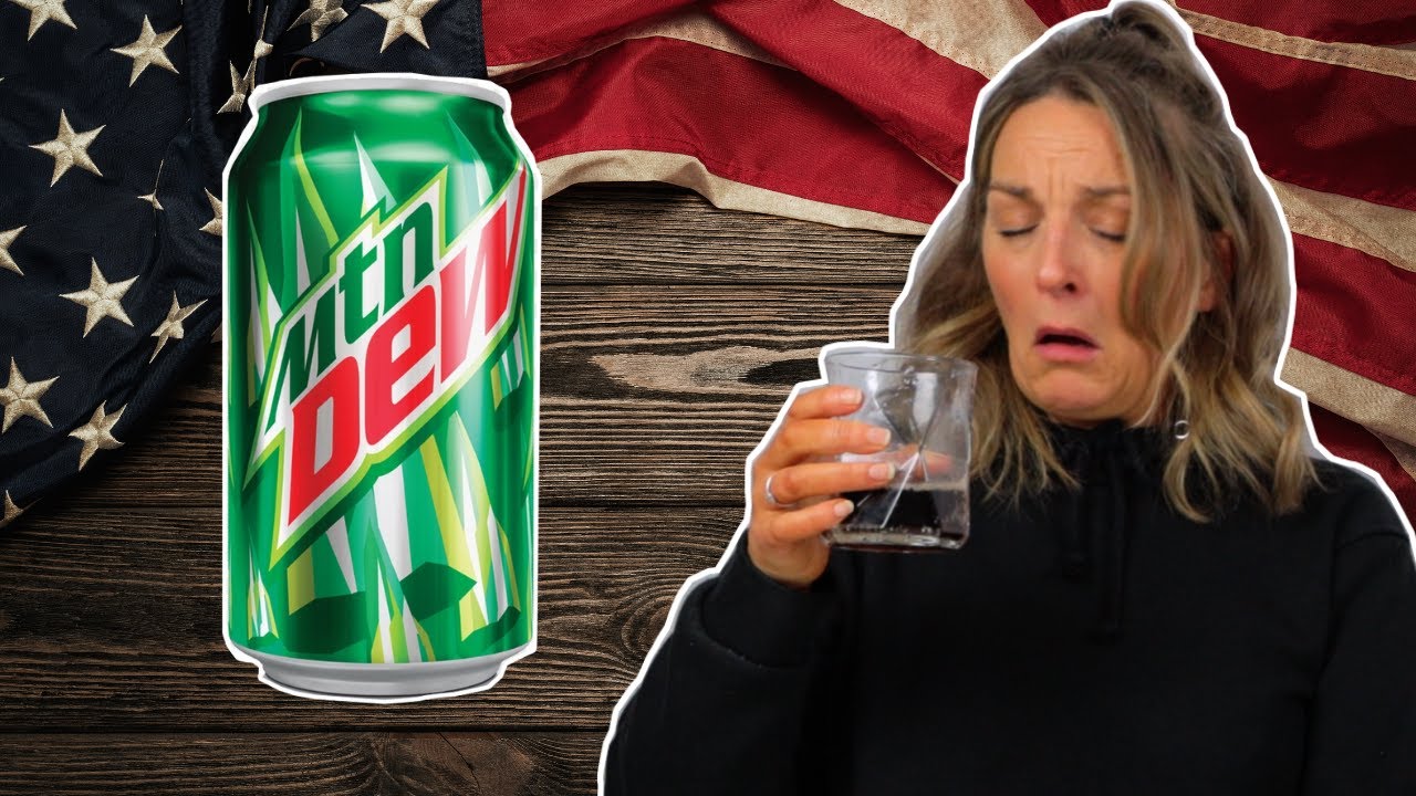 Scottish People Try American Soda