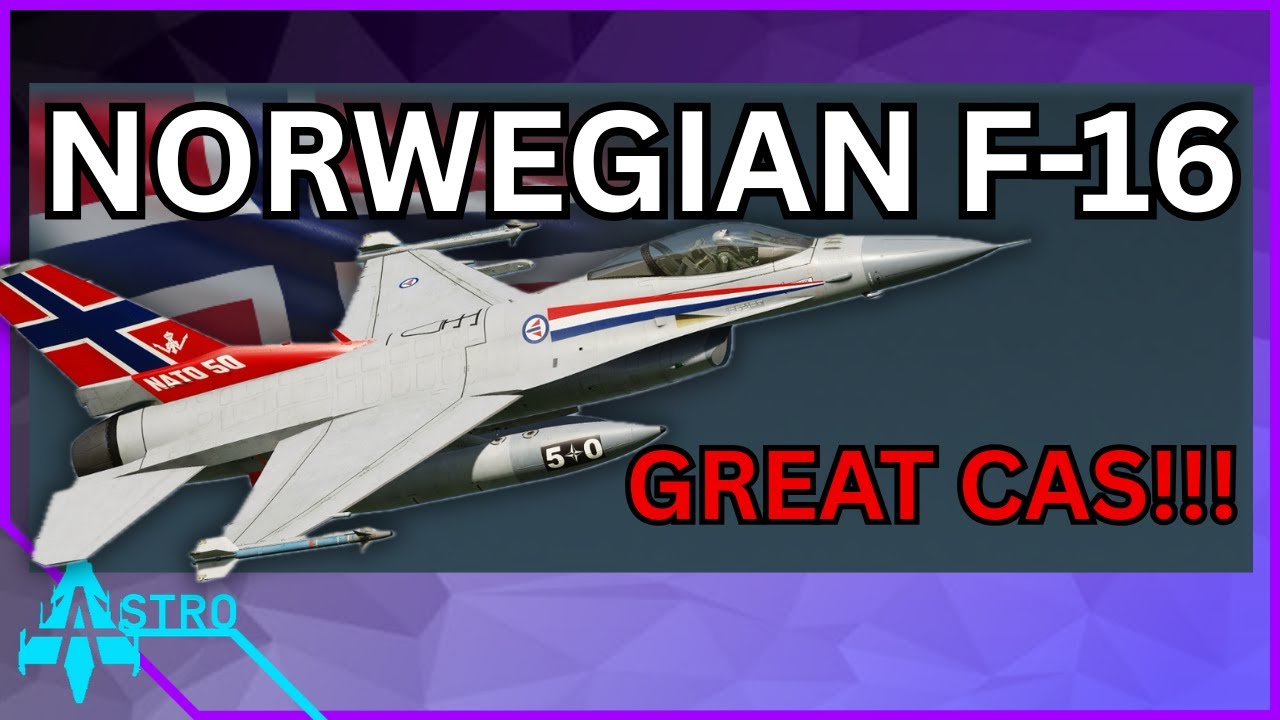 GREAT SWEDEN CAS — обзор норвежского F-16