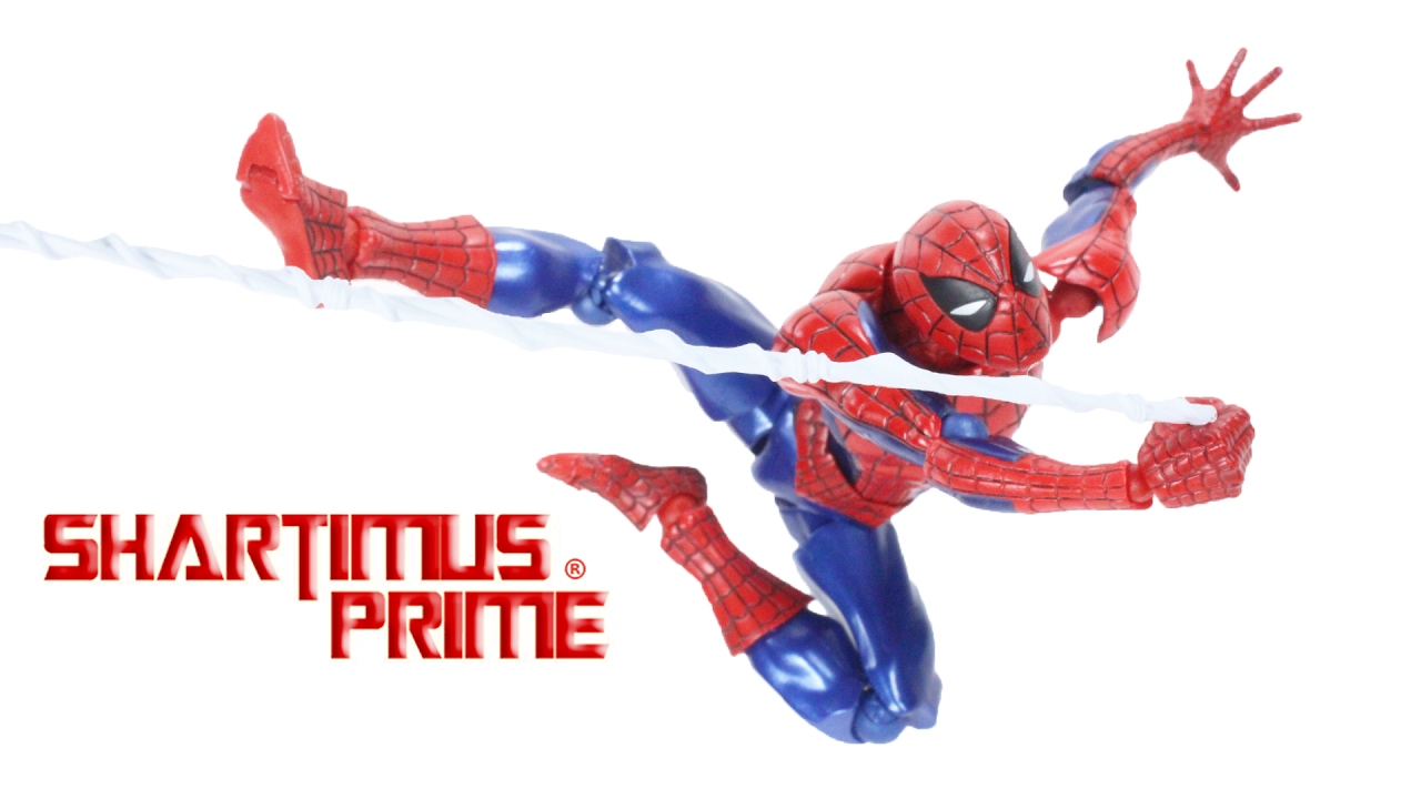Revoltech Spider-Man 2016 Amazing Yamaguchi Marvel Comics Import Action Figure Toy Review