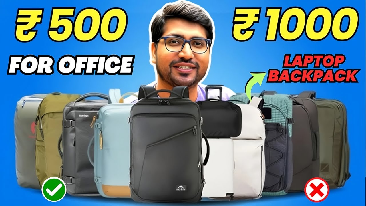 Best Bag For College🔥Best Backpack Under 1000🔥Best Laptop Bag Under 500🎒Best Bag Under 500