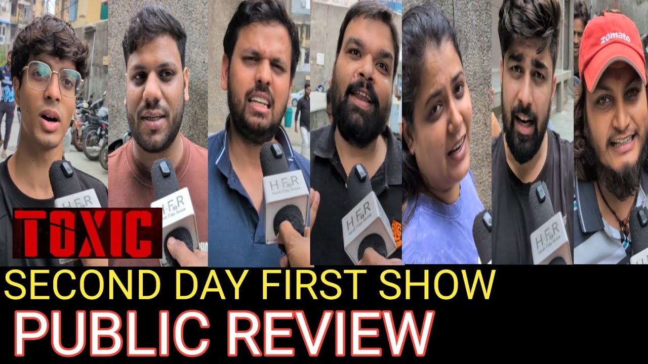 Toxic Public Review 2nd Day First Show Housefull || Rocking Star Yash || Toxic Public Talk Hindi