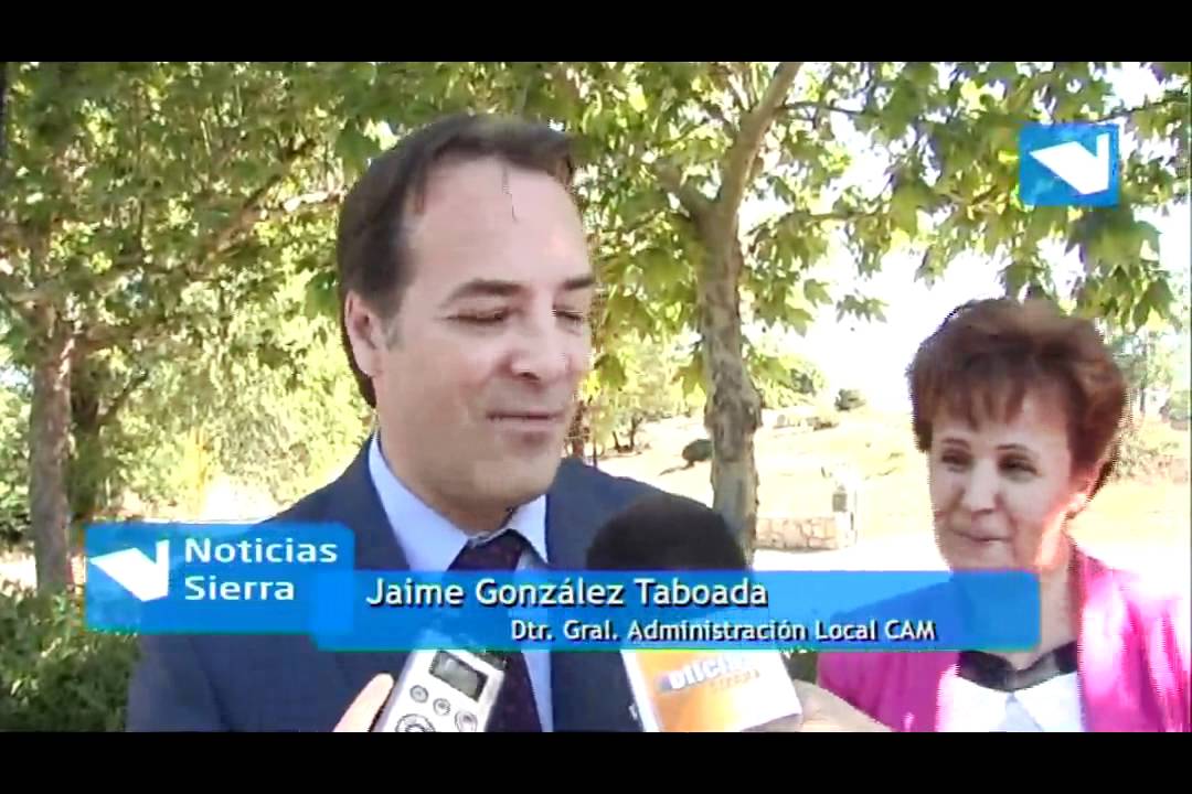 Jaime González Taboada inaugura una vía pecuaria en Alpedrete