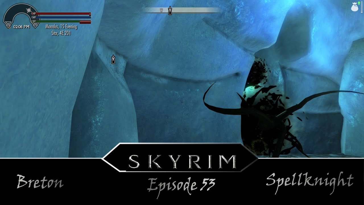 Skyrim Episode - 53 {Breton SpellKnight} {Entering Blackreach, Civil War Continues}