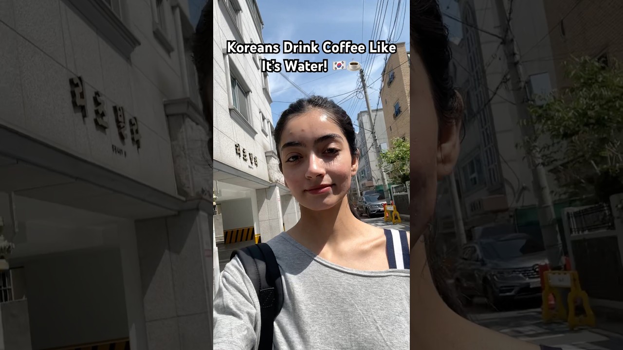 🇰🇷Koreans Drink Coffee Like It&rsquo;s Water! 🇰🇷☕ #korea #dailyvlog #koreanlife