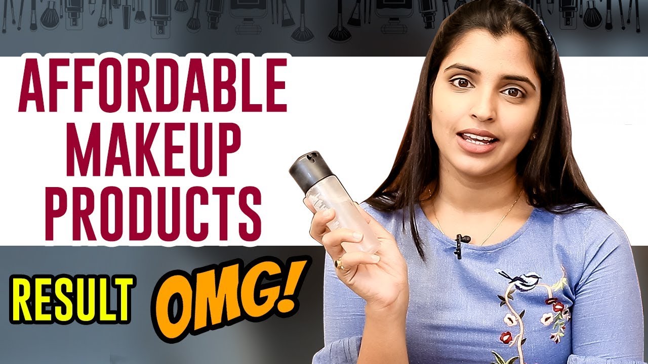 How to Get Glowing Skin With Affordable Makeup Products | Easy Budget Makeup | Anchor Syamala