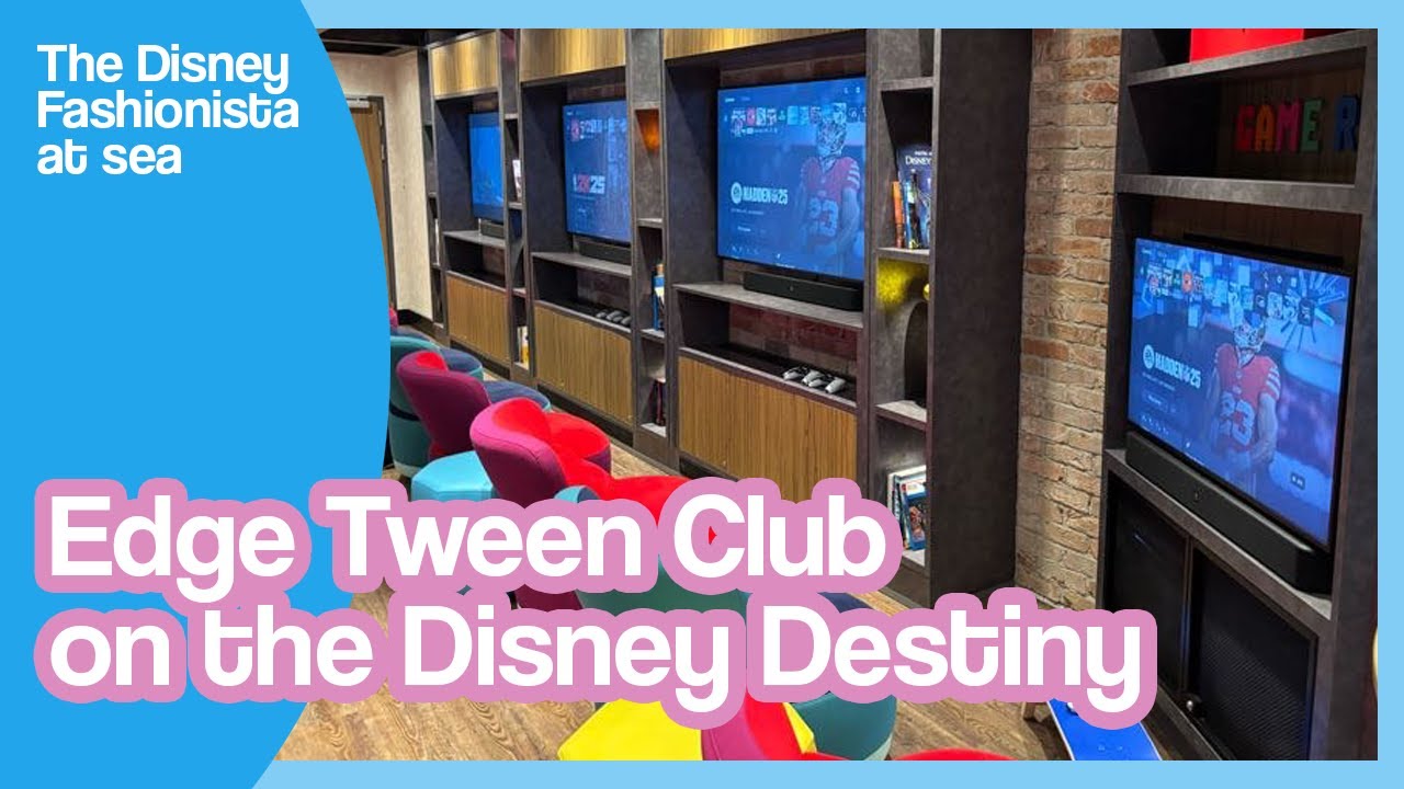 Подростковый клуб EDGE на борту лайнера Disney Destiny