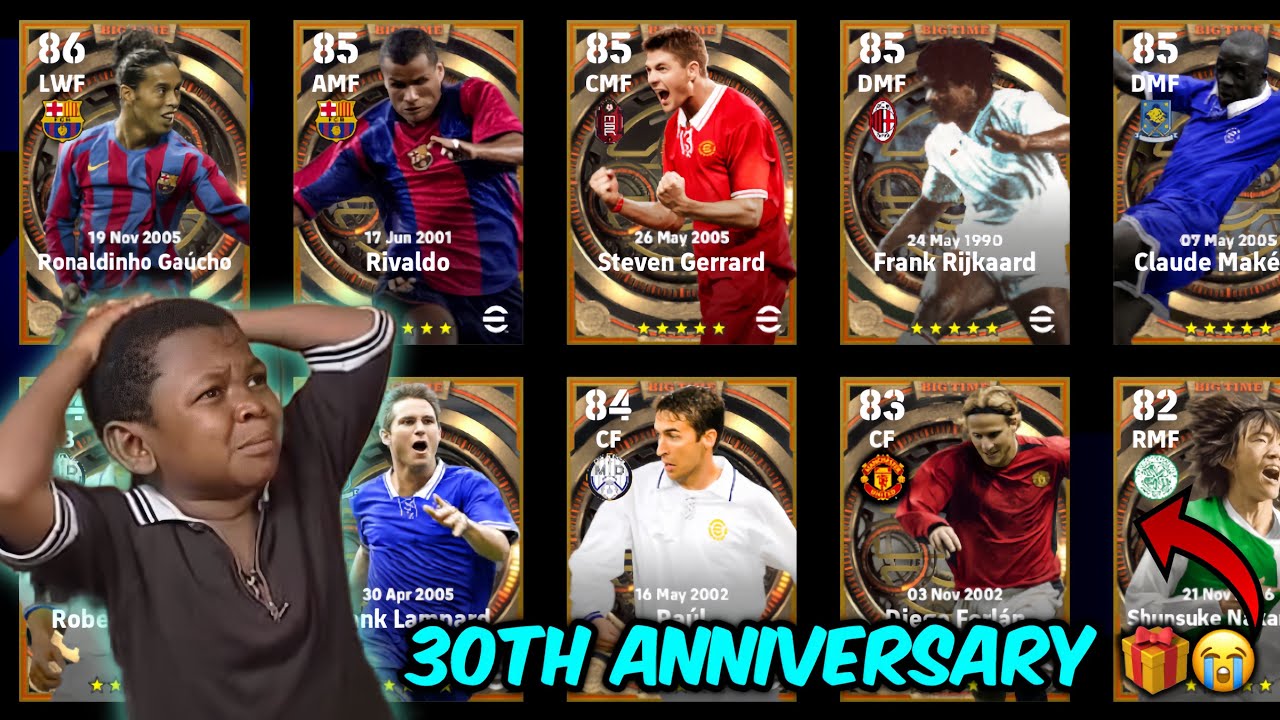 WHY ME KONAMI…😭🙏🏼30 ANNIVERSARY PACK OPENING| EFOOTBALL
