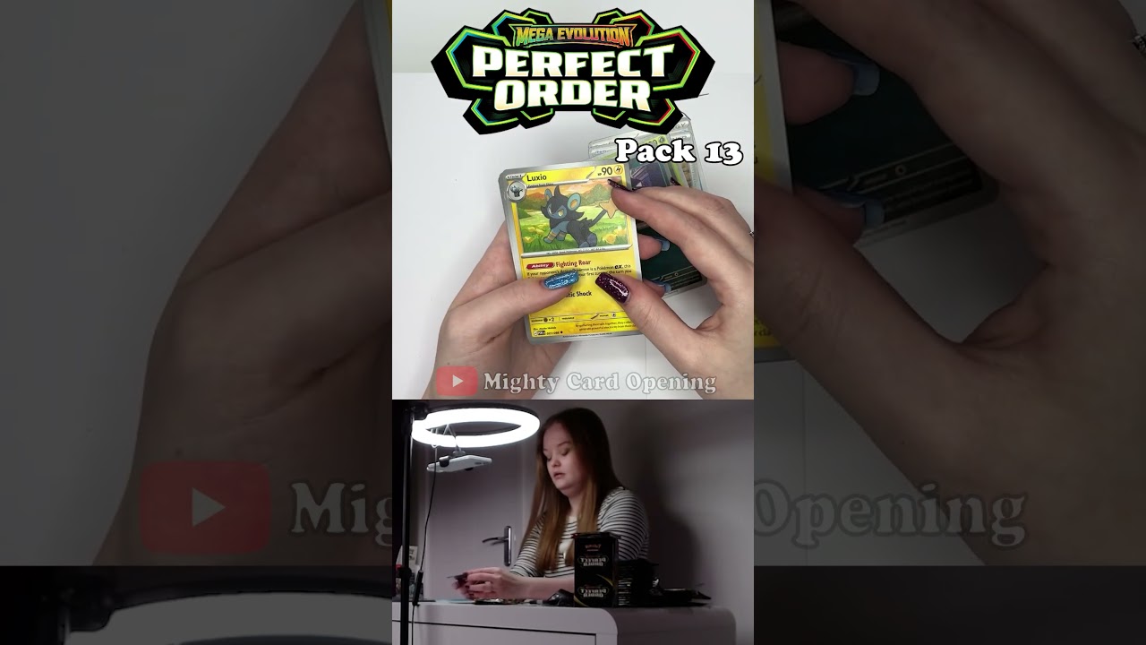 Pack 13 of Mega Evolution Perfect Order - Pok&eacute;mon Card Opening 2026 #megaevolution #perfectorder