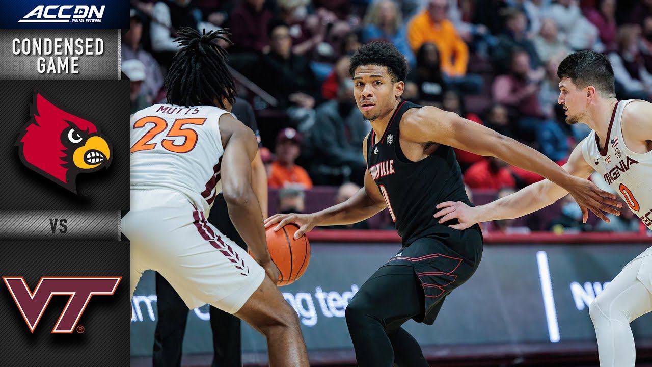 Louisville vs. Virginia Tech Condensed Game | ACC Men’s Basketball (2021-22)