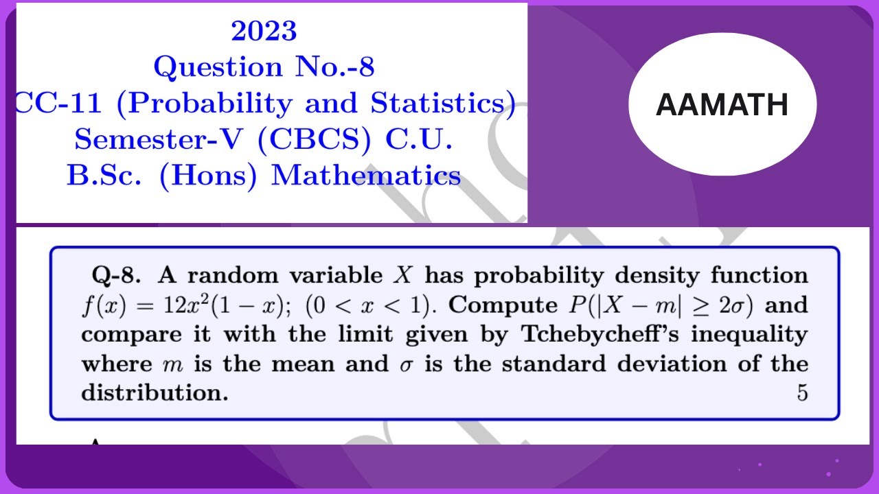 Comparing Exact Probability with Tchebycheff’s Inequality Limit : An Example