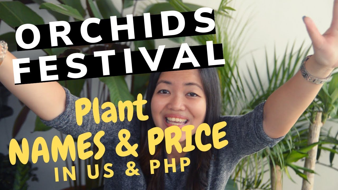 Orchids Festival (Philippines) + Plants Names & Prices Range in Php & US $ | EP 06
