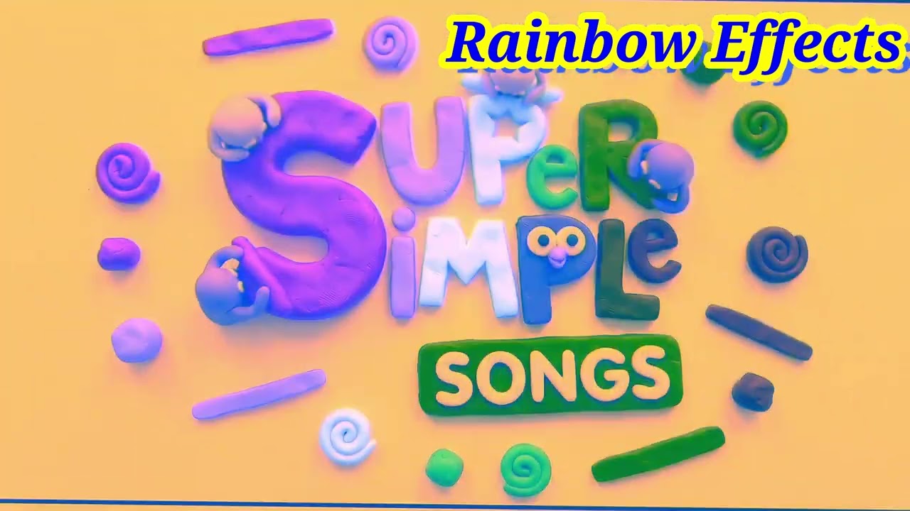 Super Simple Songs Play Dough Intro Logo Sponsored By: Gamavision Csupo Effects
