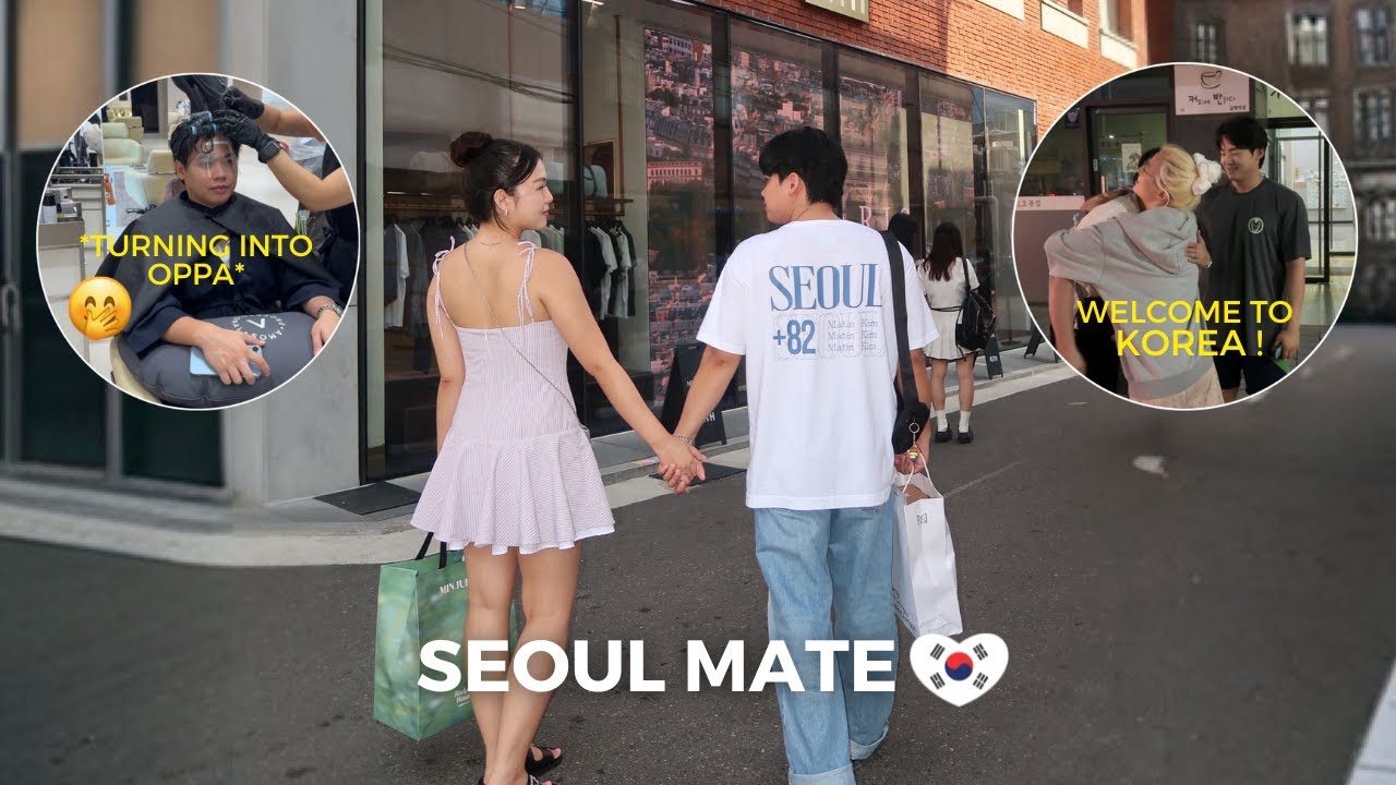 Filipino Boyfriend Goes to Korea for the First Time *MY MOTHERLAND* | Kristypata