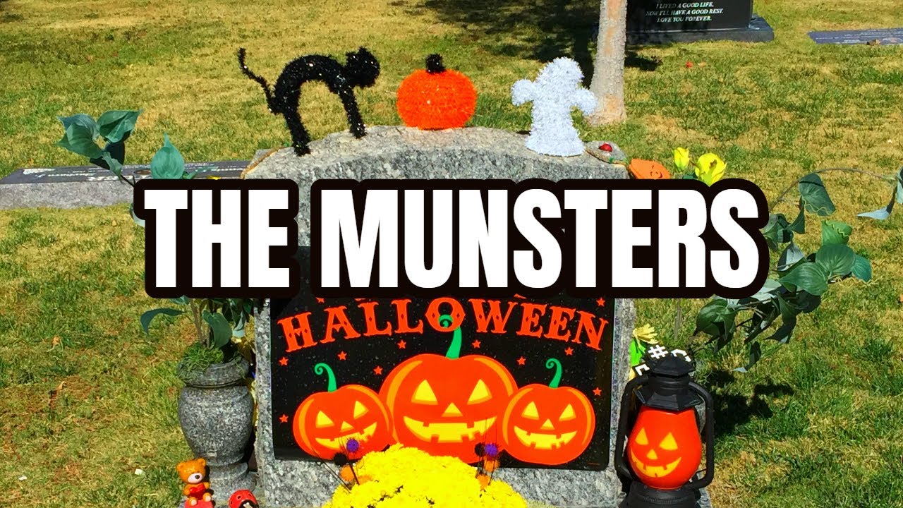 Famous Graves - THE MUNSTERS - Visiting & Remembering The TV Show Cast & Creators