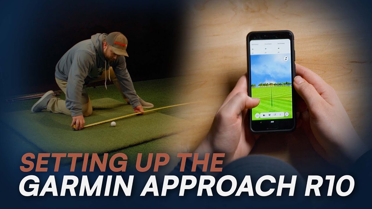 Как настроить Garmin Approach R10