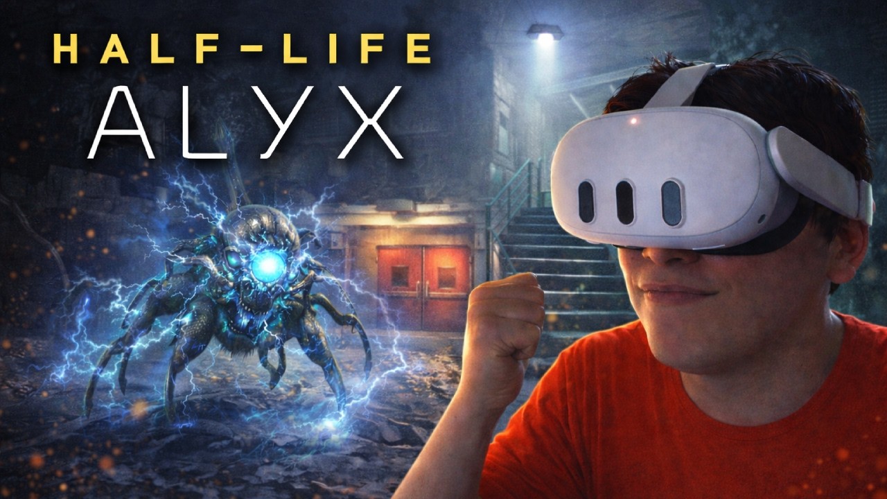 No debía estar ahí… ⚡ El enemigo más raro hasta ahora | Half-Life: Alyx