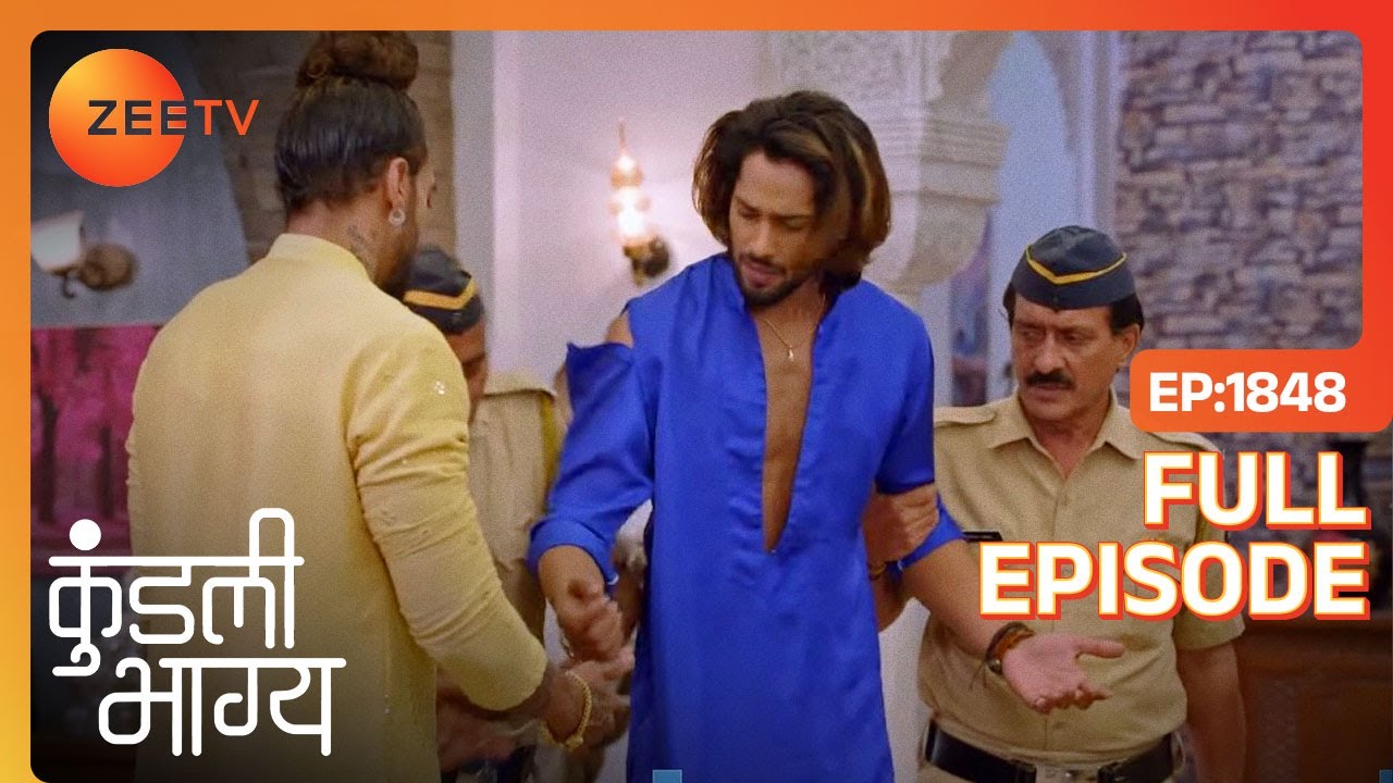 Anshuman ने Shaurya को गिरफ्तार करवा दिया - Kundali Bhagya - Full Ep 1848 - Zee Tv - 26 May 2024