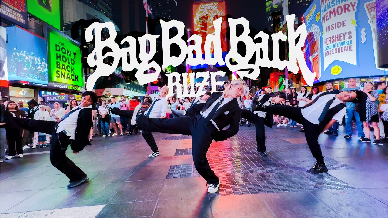 [KPOP IN PUBLIC NYC TIMES SQUARE] RIIZE 라이즈 'Bag Bad Back' DANCE COVER By OFFBRND