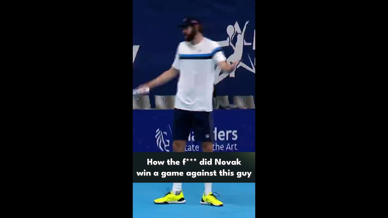 Reilly Opelka Can't Believe Djokovic Won A Game vs Brooksby at the US Open 😅